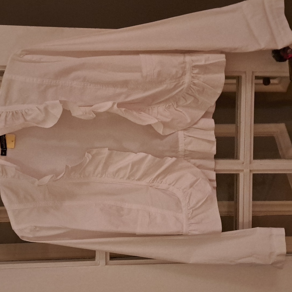 Ruffled Bolero Style Jacket